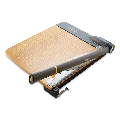 Westcott® TrimAir Guillotine Paper Cutter, 30 Sheets, 12" Cut Length, 14.13 x 20.25 (ACM15106)