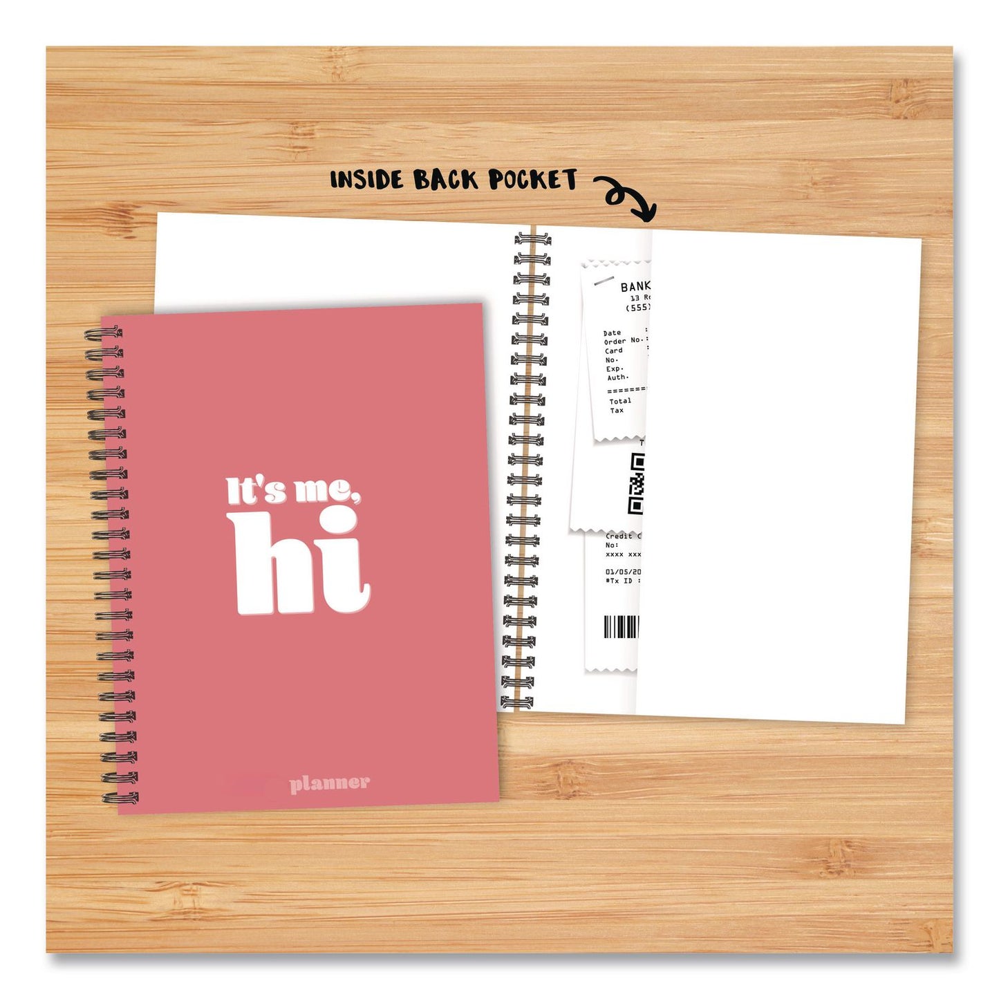 Willow Creek Press It's Me Weekly/Monthly Planner, Song Lyrics, 8.5 x 6.5, Pink Cover, 12-Month (Jan to Dec): 2026 (WPR58435)