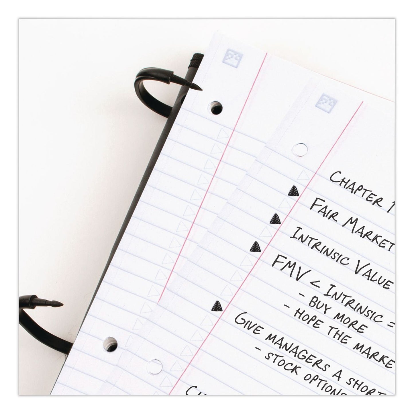 Five Star® FLEX Notebinder, 1" TechLock Rings, 3-Subject, Medium/College Rule, Randomly Assorted Cover Colors, (120) 11 x 8.5 Sheets (ACC08126)