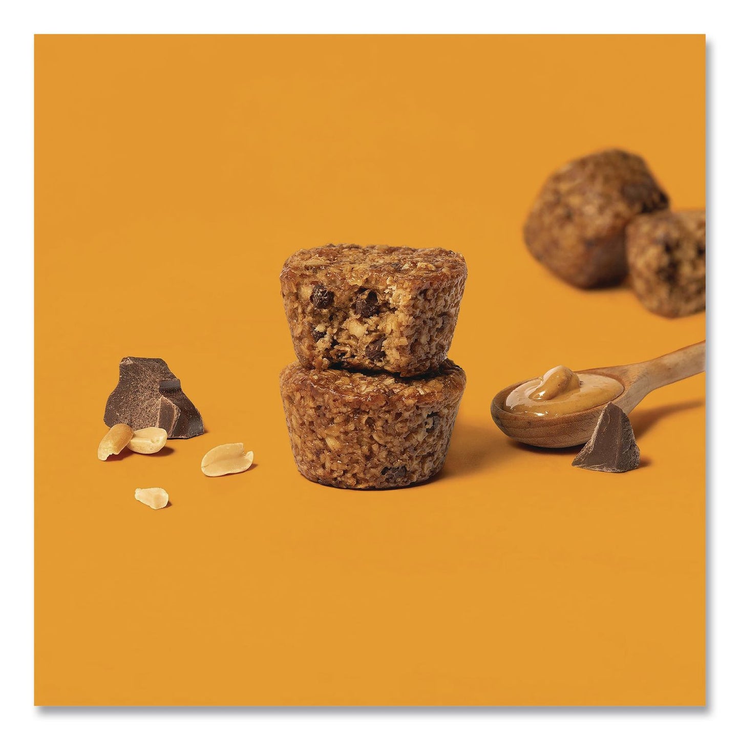 Bobo's Oatmeal Bites, Peanut Butter Chocolate Chip, 1.3 oz Individually Wrapped, 25/Box (BBO00213)