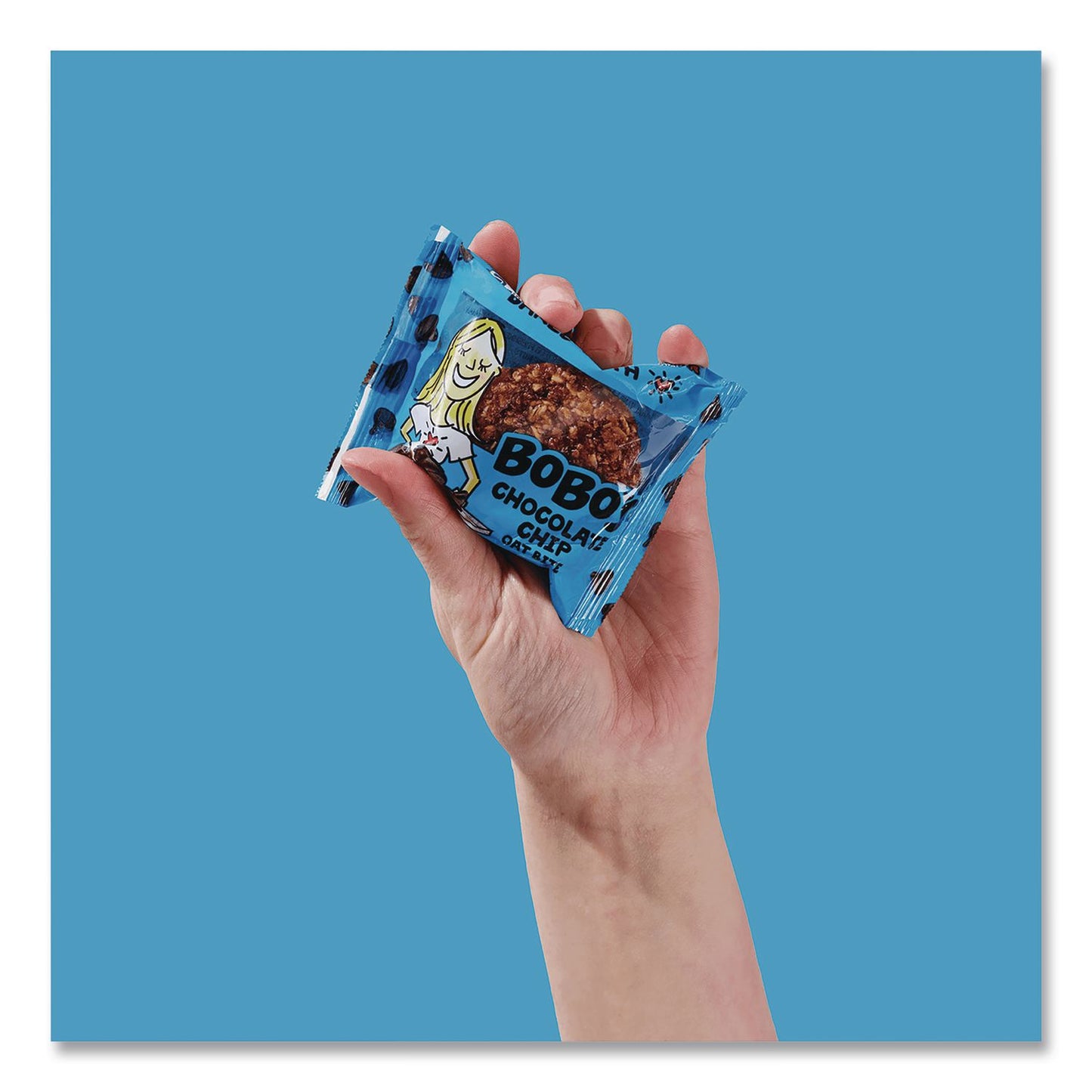 Bobo's Oatmeal Bites, Chocolate Chip, 1.3 oz Individually Wrapped, 25/Box (BBO00214)
