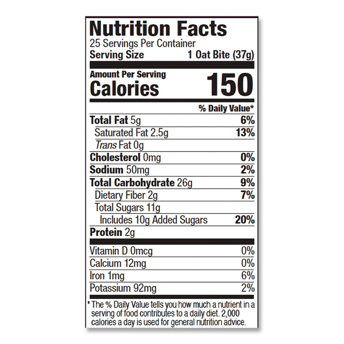 Bobo's Stuff'd Oatmeal Bites, Peanut Butter and Jelly, 1.3 oz Individually Wrapped, 25/Box (BBO00216)