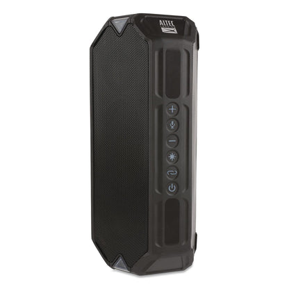 Altec Lansing® HydraBoom Bluetooth Speaker, Bluetooth/Lightening/Micro USB/Qi/USB-A/USB-C, Black (ATKIMW1400BLKT2)