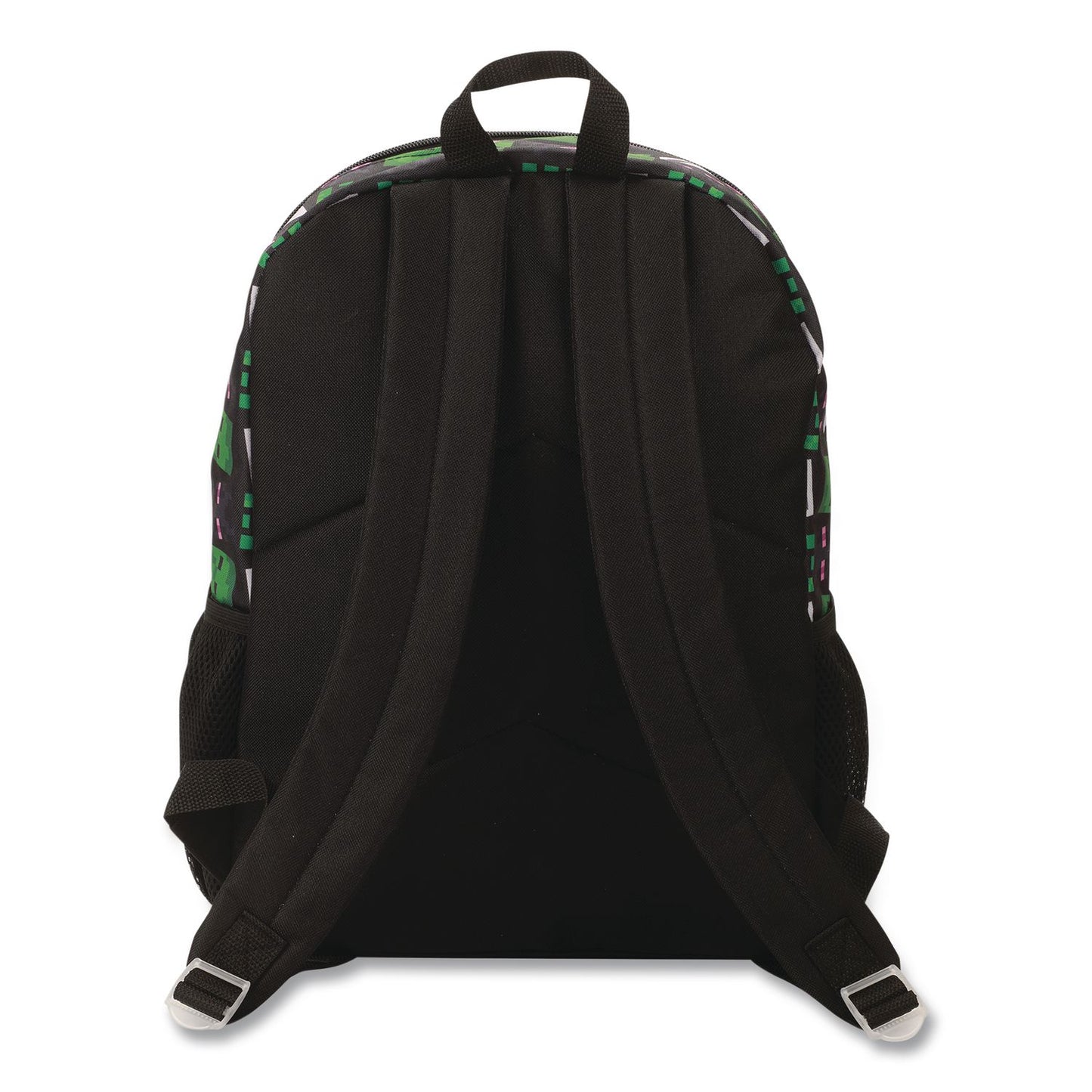 Bioworld® Minecraft 5-Piece Backpack Set, Green/Gray/Black (BWRB1Y7UR9MNCSB)