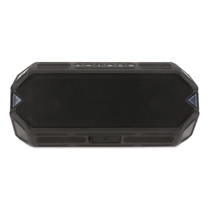 Altec Lansing® HydraBoom Bluetooth Speaker, Bluetooth/Lightening/Micro USB/Qi/USB-A/USB-C, Black (ATKIMW1400BLKT2)