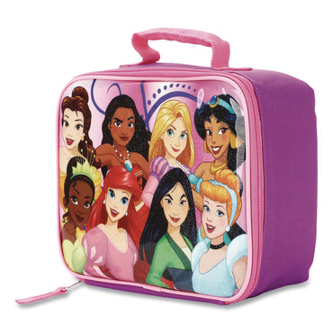 Bioworld® Kids Insulated Lunch Tote, Disney Princesses Theme, Multicolor (BWRLXG5DBEDSYSB)