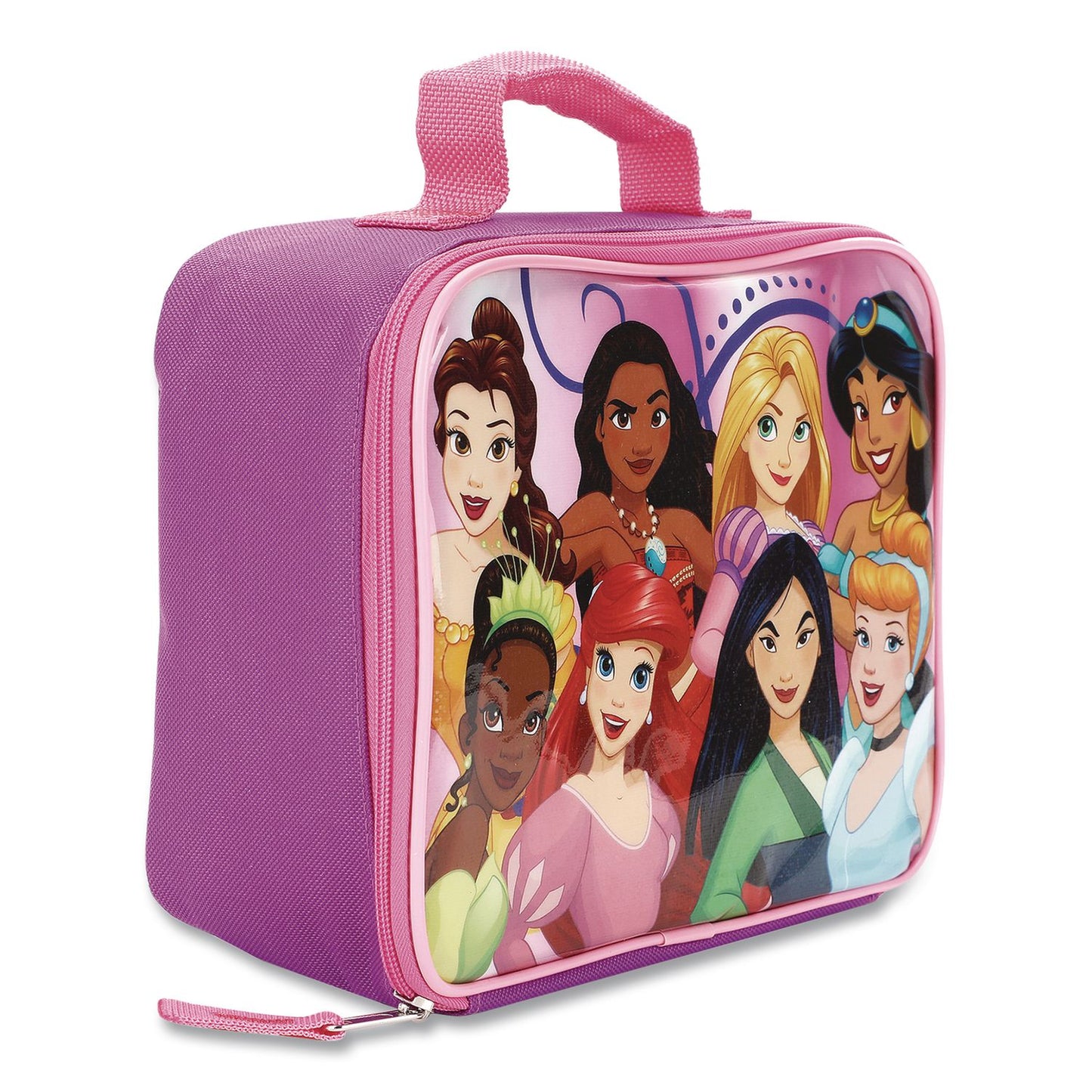 Bioworld® Kids Insulated Lunch Tote, Disney Princesses Theme, Multicolor (BWRLXG5DBEDSYSB)