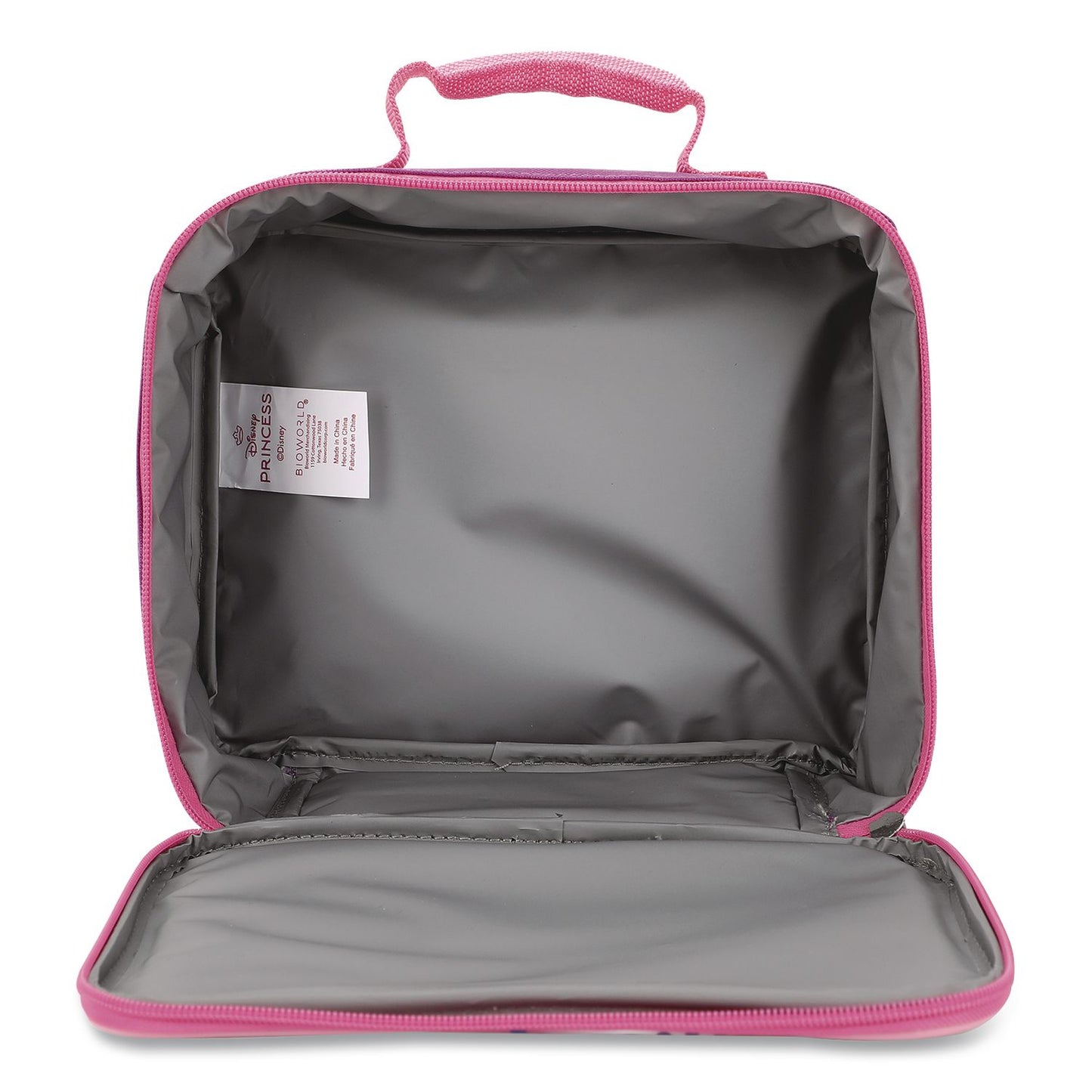Bioworld® Kids Insulated Lunch Tote, Disney Princesses Theme, Multicolor (BWRLXG5DBEDSYSB)