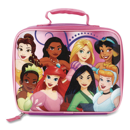 Bioworld® Kids Insulated Lunch Tote, Disney Princesses Theme, Multicolor (BWRLXG5DBEDSYSB)