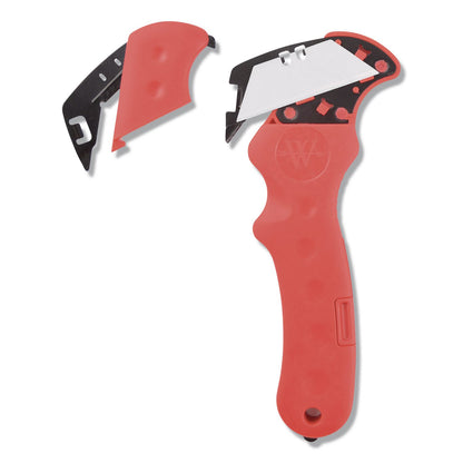 Westcott® Single-Sided Safety Cutter, Orange (ACM00446)