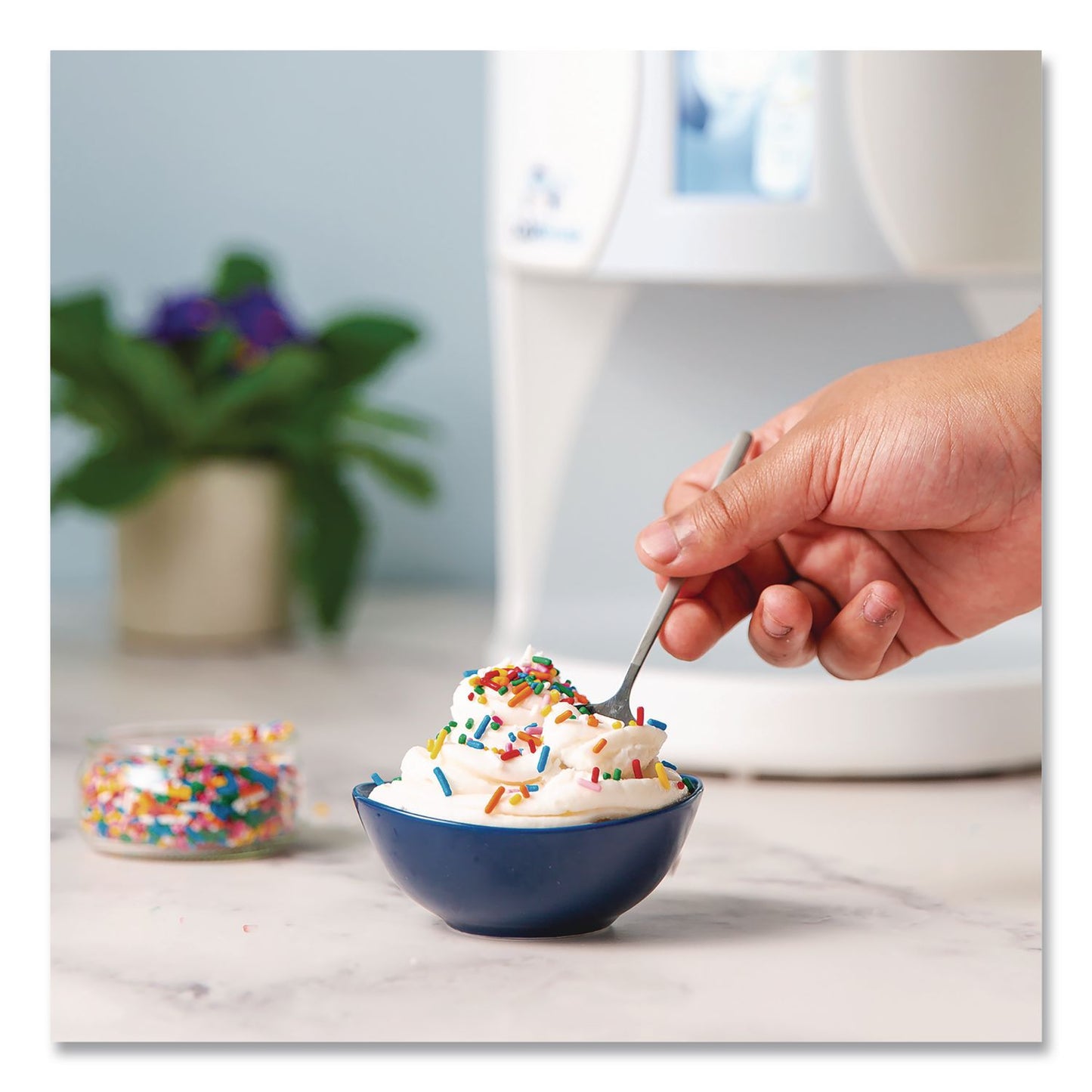 ColdSnap® Ice Cream Pod, Vanilla, 5.2 oz Single Serve Pod for ColdSnap Machine, 12/Carton (CDS600038)