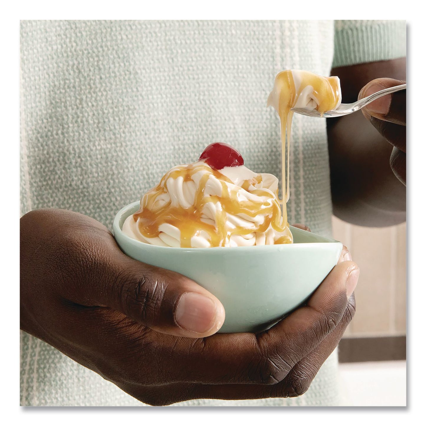 ColdSnap® Ice Cream Pod, Salted Caramel, 5.2 oz Single Serve Pod for ColdSnap Machine, 12/Carton (CDS600040)