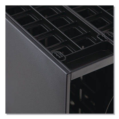 Thinkspace® Literature Organizer, 8 Sections, 21 x 12.25, Black (AVT39443)