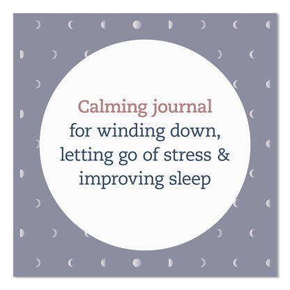 CHRONICLE BOOKS Guided Journal: Two Minute Evenings - Wind Down Your Day by Neil Pasricha, Blue/Silver Cover, (152) 6.25 x 4.75 Sheets (CHB978179722987)