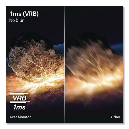 Acer SA272U WQHD LED Monitor, 27" Widescreen, IPS Panel, 2560 Pixels x 1440 Pixels (ACOSA272UEBIIP)