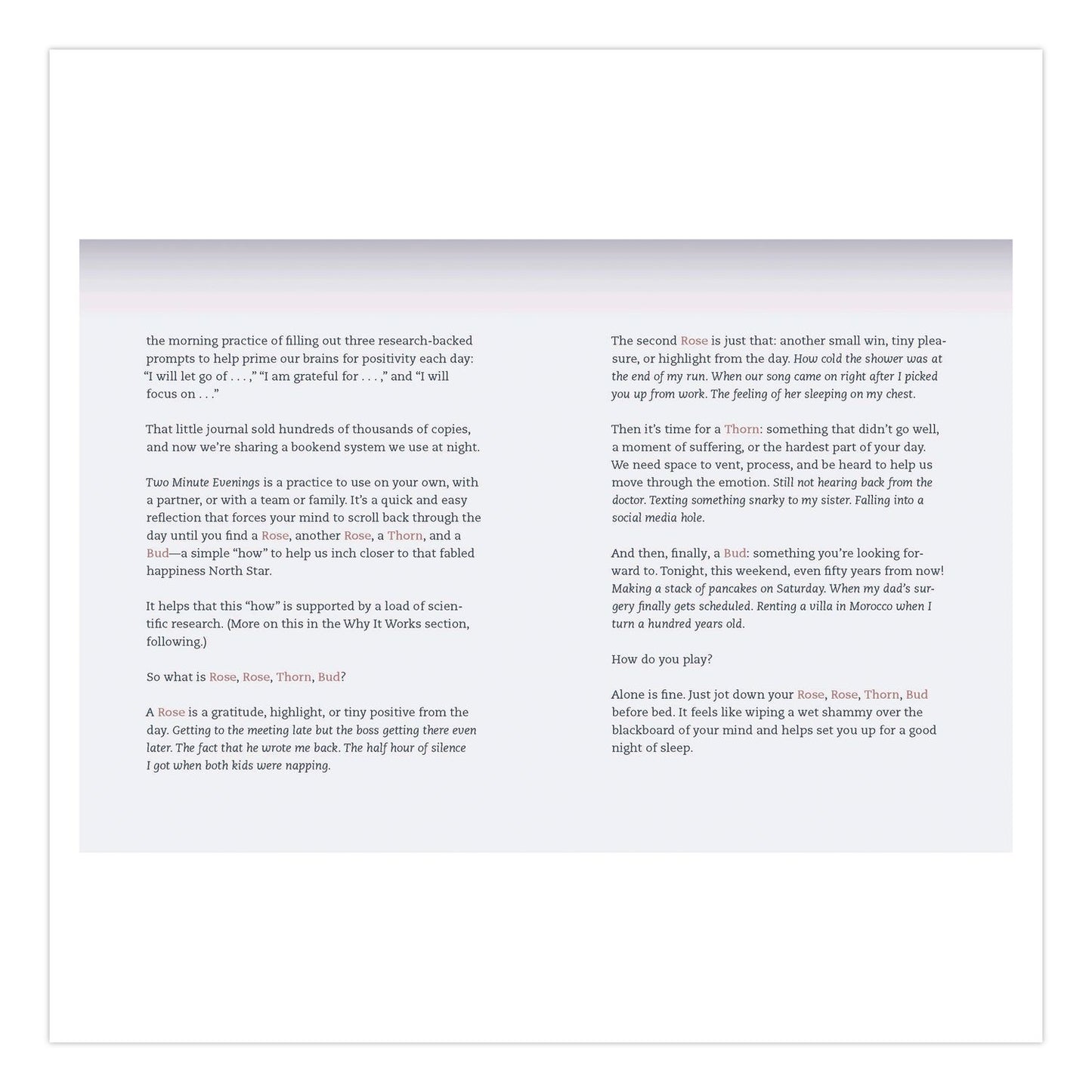 CHRONICLE BOOKS Guided Journal: Two Minute Evenings - Wind Down Your Day by Neil Pasricha, Blue/Silver Cover, (152) 6.25 x 4.75 Sheets (CHB978179722987)