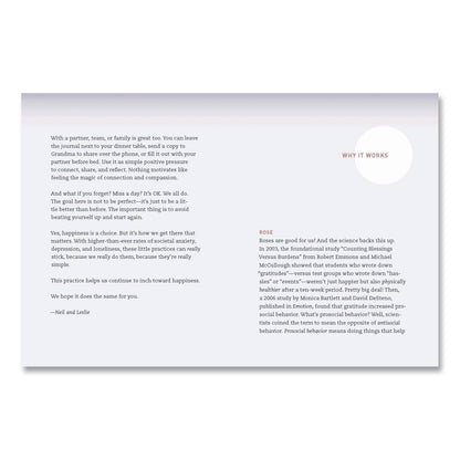 CHRONICLE BOOKS Guided Journal: Two Minute Evenings - Wind Down Your Day by Neil Pasricha, Blue/Silver Cover, (152) 6.25 x 4.75 Sheets (CHB978179722987)