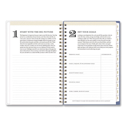 Blue Sky® Day Designer Climbing Floral Blush Create-Your-Own Cover Weekly/Monthly Planner, 8 x 5, 12-Month: July 2025 to June 2026 (BLS137881A26)