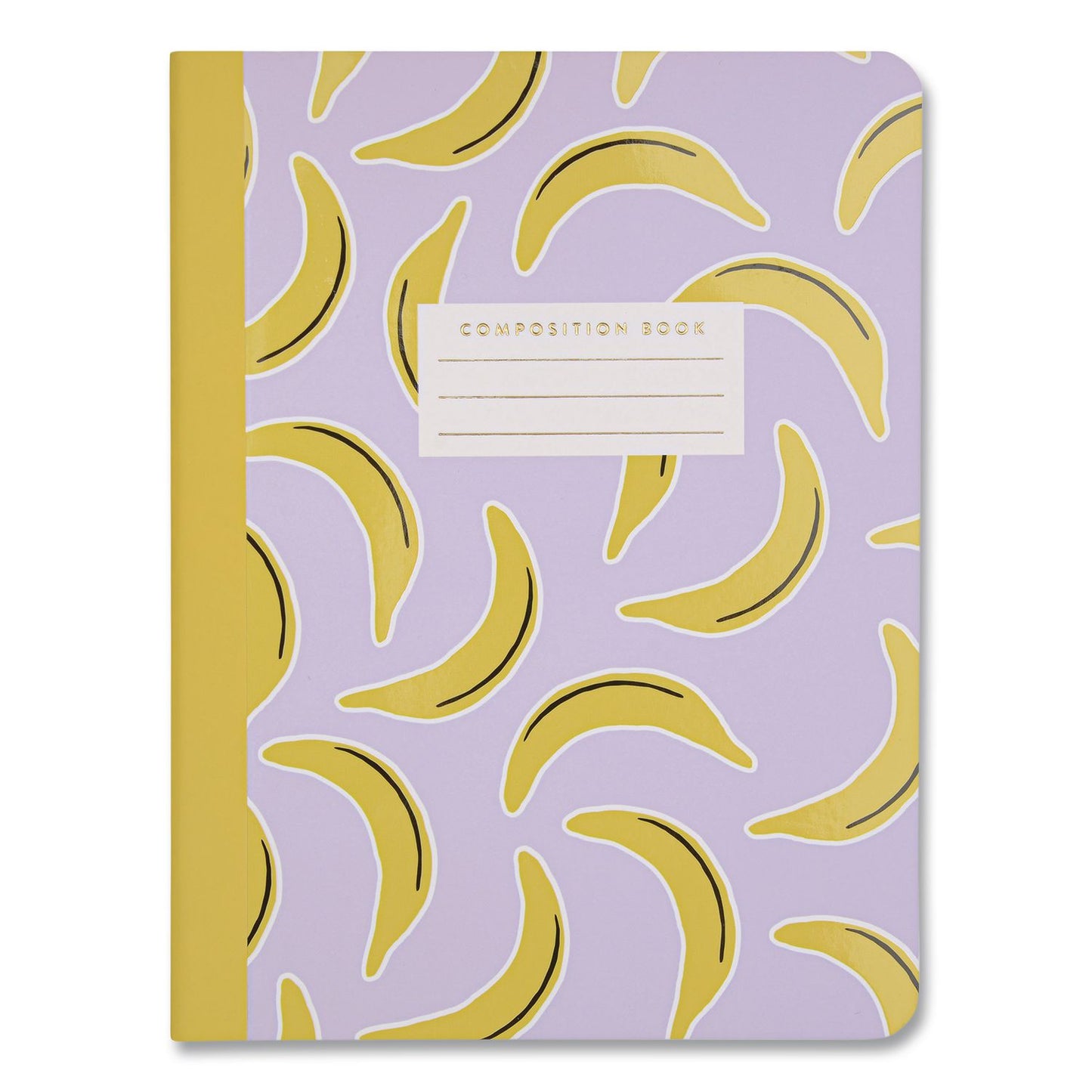 DesignWorks Ink® Designer Composition Book, Randomly Assorted Banana and Strawberry Cover Designs, Wide/Legal Rule, (80) 9.75 x 7.5 Sheets (DWOTCOMPA114ST)