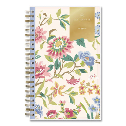 Blue Sky® Day Designer Climbing Floral Blush Create-Your-Own Cover Weekly/Monthly Planner, 8 x 5, 12-Month: July 2025 to June 2026 (BLS137881A26)