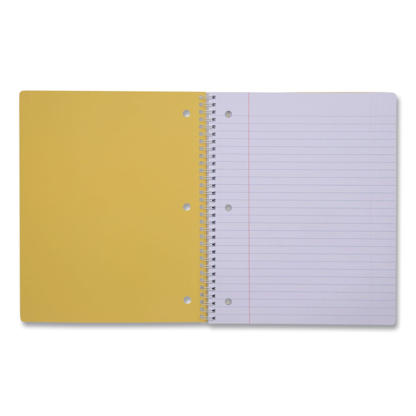 DesignWorks Ink® Twin-Wire Notebook, Randomly Assorted Banana and Strawberry Cover Designs, 1-Subject, Wide/Legal Rule, (80) 10.5 x 8.5 Sheets (DWOTTWSA114ST)