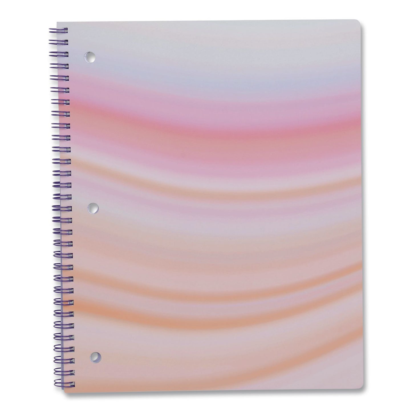DesignWorks Ink® Twin-Wire Notebook, Randomly Assorted Pastel Marble Cover Designs, 1-Subject, Medium/College Rule, (80) 10.5 x 8.5 Sheets (DWOTTWSA115ST)