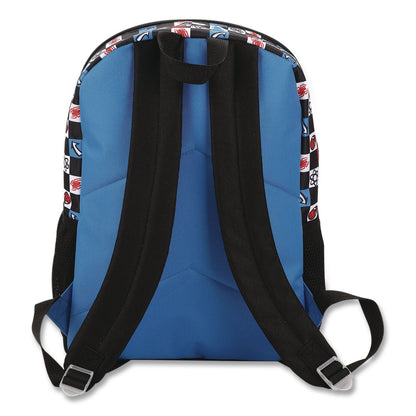 Bioworld® Spiderman Kids 5-Piece Backpack Set, 16", Multicolor (BWRB1B7XT6USMSB)