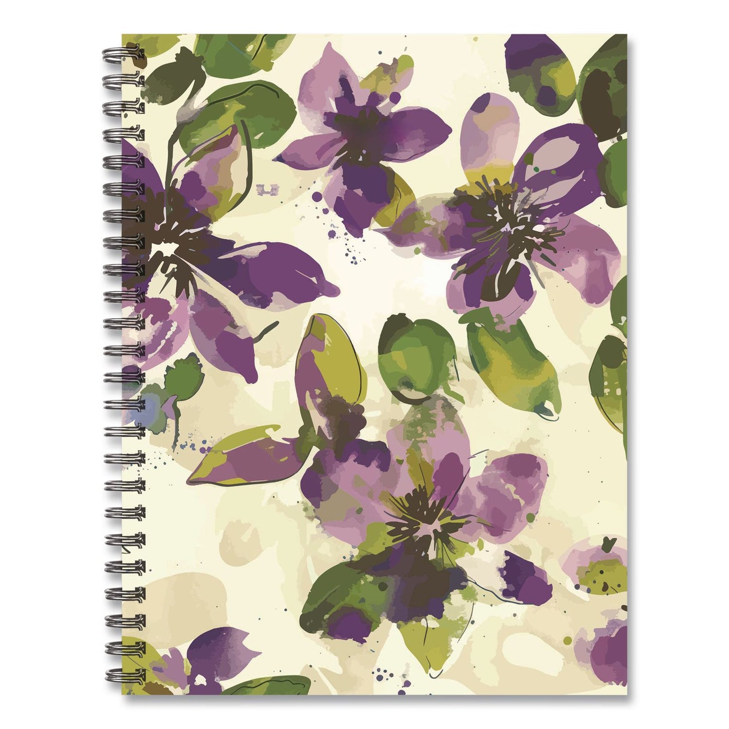Willow Creek Press Watercolor Floral Weekly/Monthly Planner, 8.5 x 6.5, Multicolor Cover, 12-Month (Jan to Dec): 2026 (WPR58459)