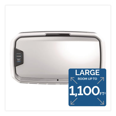 Fellowes® AeraMax Pro AM4 PC H13 True HEPA Hardwired Wall Mounted Air Purifier, 1,100 sq ft Room Capacity, Stainless Steel (FEL9573101)