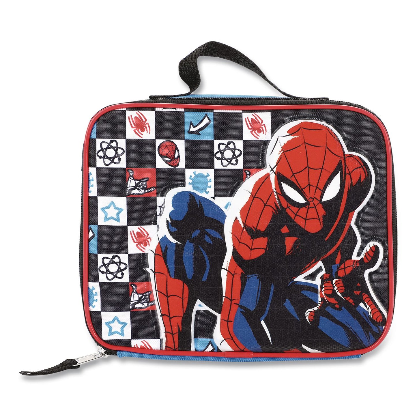 Bioworld® Spiderman Kids 5-Piece Backpack Set, 16", Multicolor (BWRB1B7XT6USMSB)