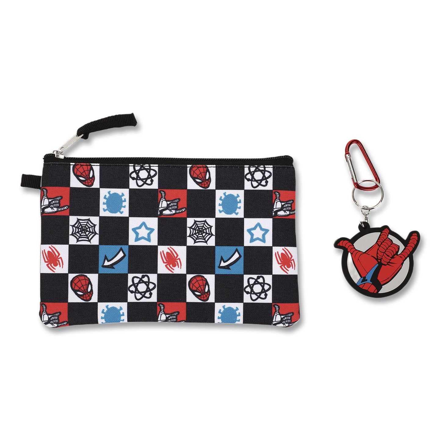 Bioworld® Spiderman Kids 5-Piece Backpack Set, 16", Multicolor (BWRB1B7XT6USMSB)