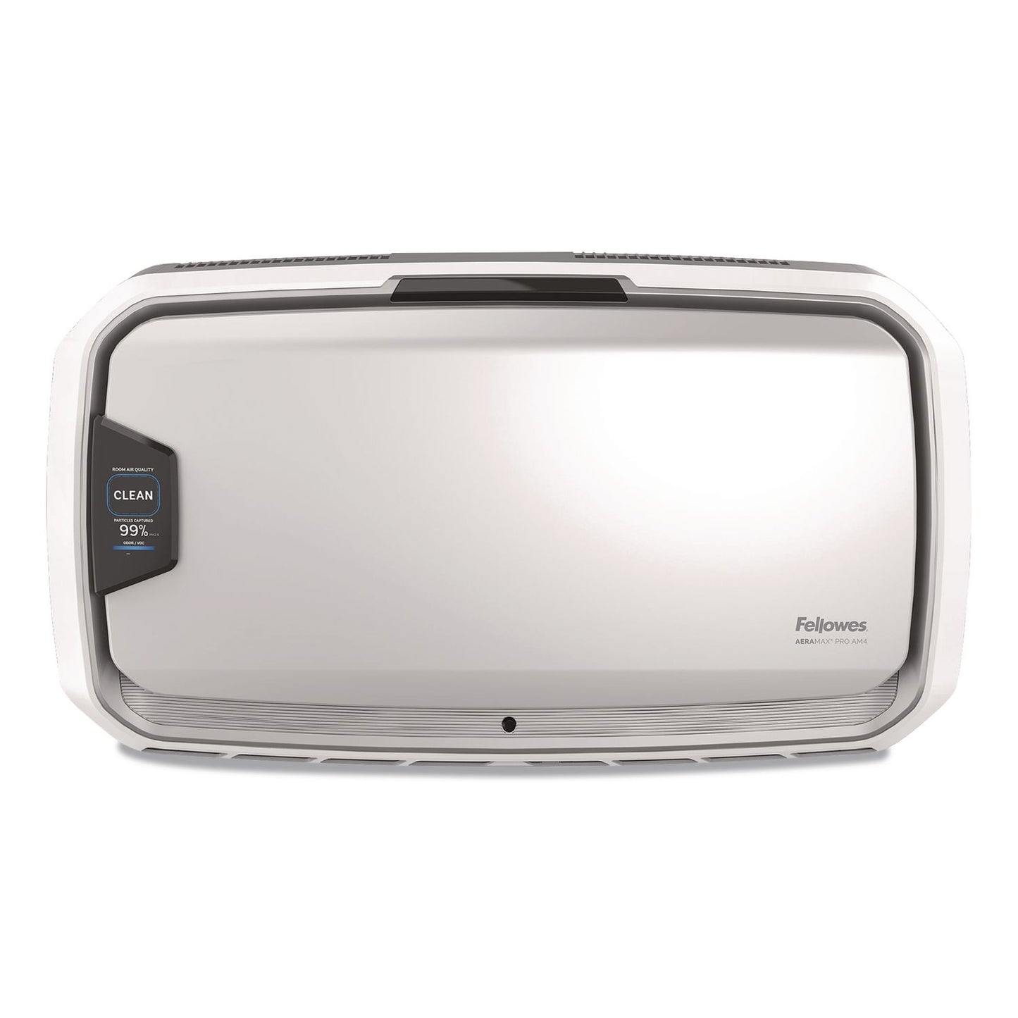 Fellowes® AeraMax Pro AM4 PC H13 True HEPA Hardwired Wall Mounted Air Purifier, 1,100 sq ft Room Capacity, Stainless Steel (FEL9573101)