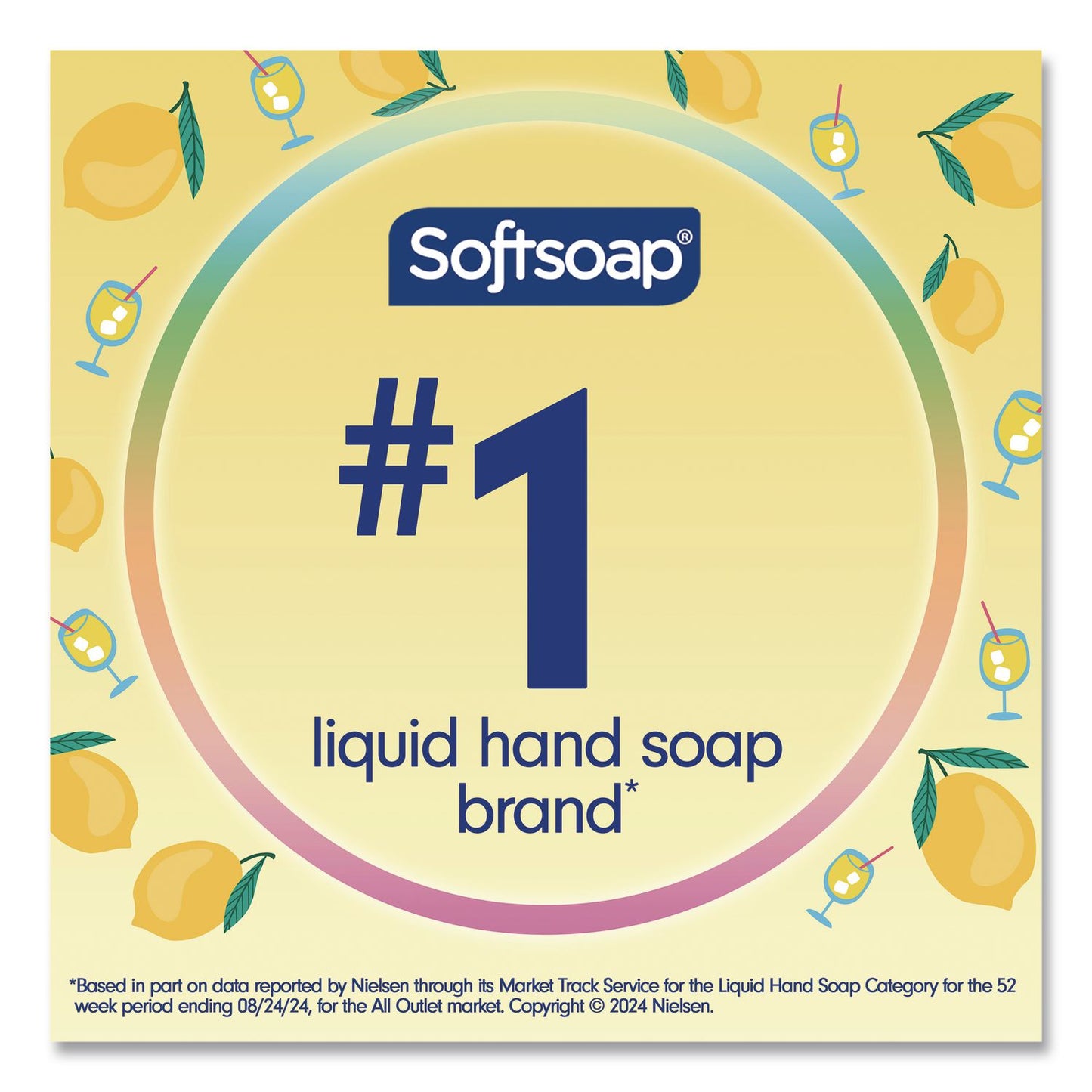 Softsoap® Limited Edition Liquid Hand Soap, Summer Lemonade, 11.25 oz (CPC61047385)