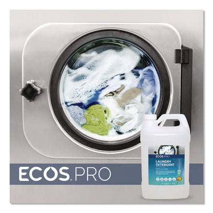 ECOS® PRO Free and Clear Laundry Detergent, HE Compatible,128 oz Bottle, 4/Carton (EOPPL976404)