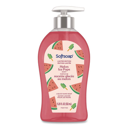 Softsoap® Limited Edition Liquid Hand Soap, Melon Ice Pops, 11.25 oz (CPC61047386)