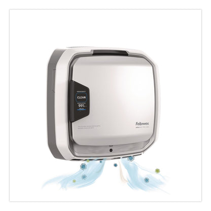 Fellowes® AeraMax Pro AM3 PC H13 True HEPA Hardwired Wall-Mount Air Purifier, 550 sq ft Room Capacity, Stainless Steel (FEL9573001)