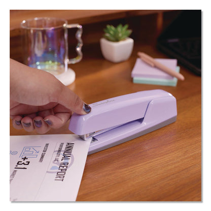 Swingline® 747 Business Full Strip Desk Stapler, 30-Sheet Capacity, Lavender (GBCS7074737)