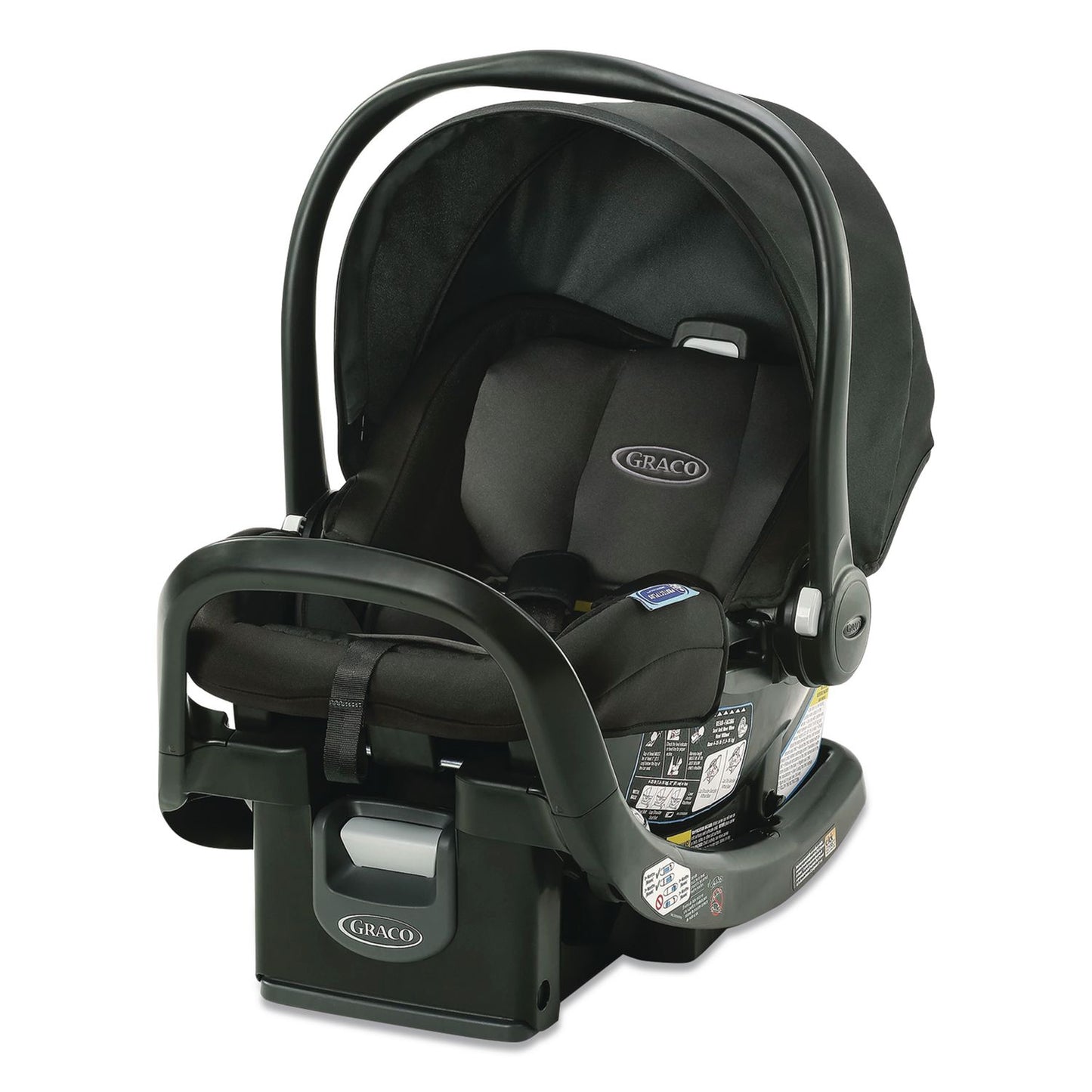 Graco® SnugRide SnugFit 35 ICS Car Seat, Supports Up to 35 lbs, 17.6 x 28 x 29.41, Gotham (GCO2121500)