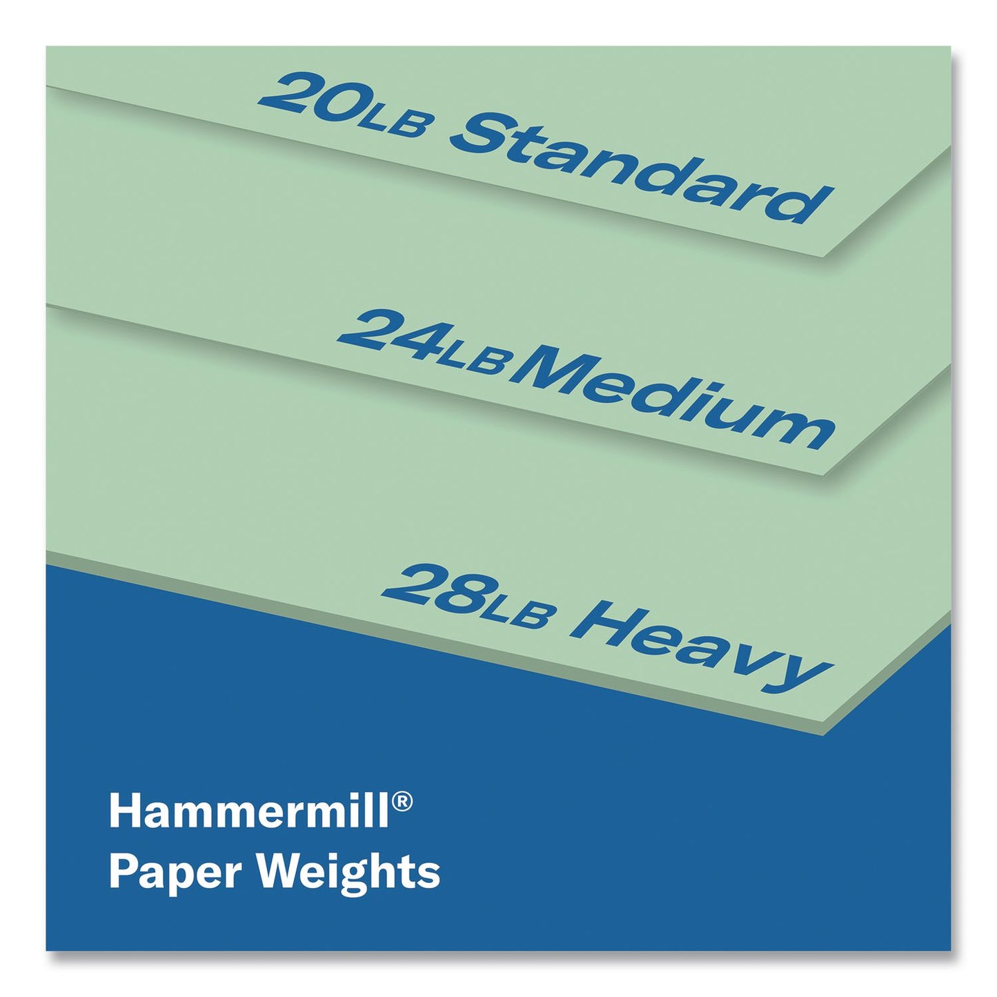 Hammermill® Colors Print Paper, 20 lb Bond Weight, 11 x 17, Green, 500 Sheets/Ream, 5 Reams/Carton (HAM102186CT)