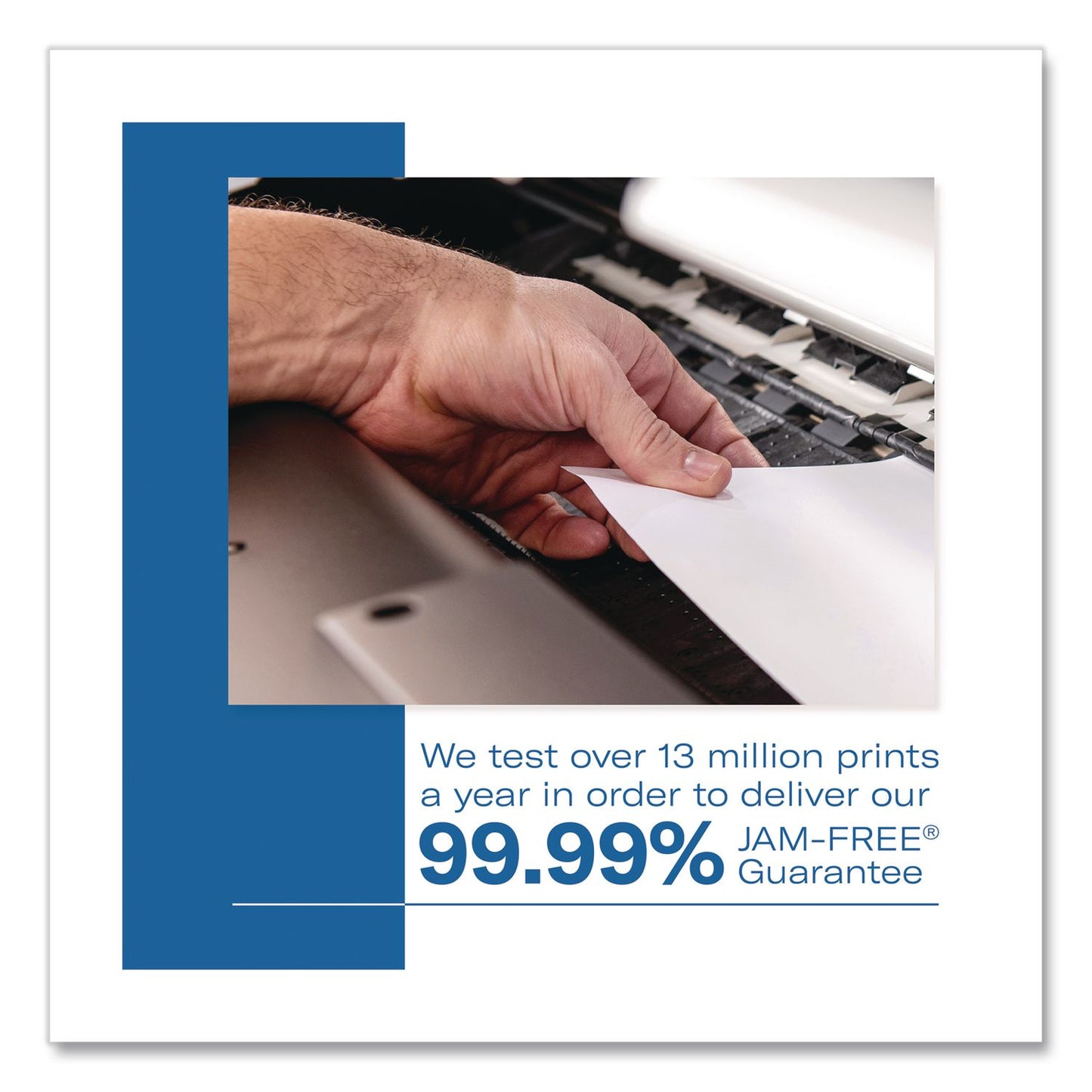 Hammermill® Premium Color Copy Cover, 100 Bright, 80 lb Cover Weight, 8.5 x 11, Photo White, 250 Sheets/Ream, 8 Reams/Carton (HAM120023CT)