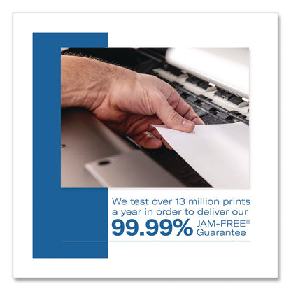 Hammermill® Premium Color Copy Cover, 100 Bright, 80 lb Cover Weight, 8.5 x 11, Photo White, 250 Sheets/Ream, 8 Reams/Carton (HAM120023CT)