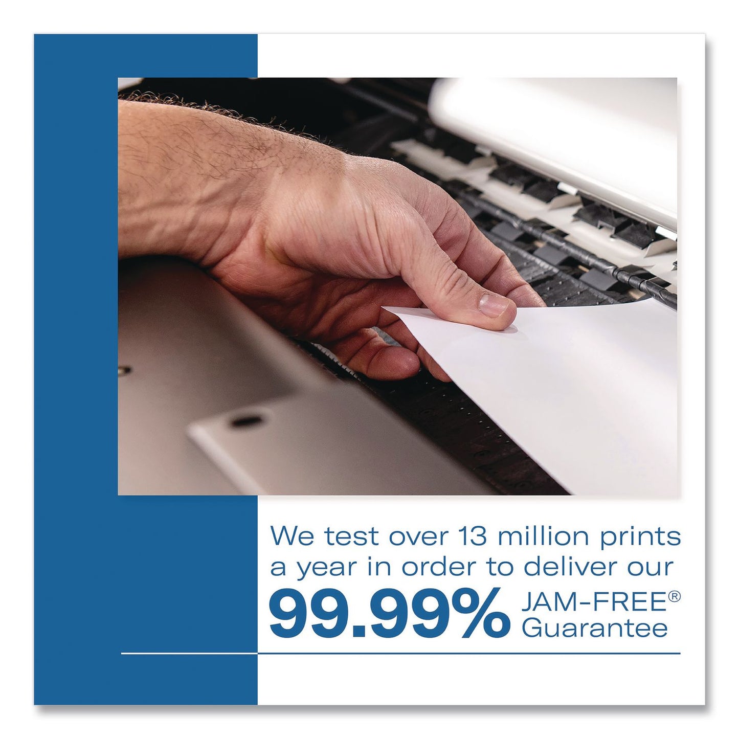 Hammermill® Premium Laser Print Paper, 98 Bright, 28 lb Bond Weight, 8.5 x 11, White, 500 Sheets/Ream, 8 Reams/Carton (HAM125534CT)