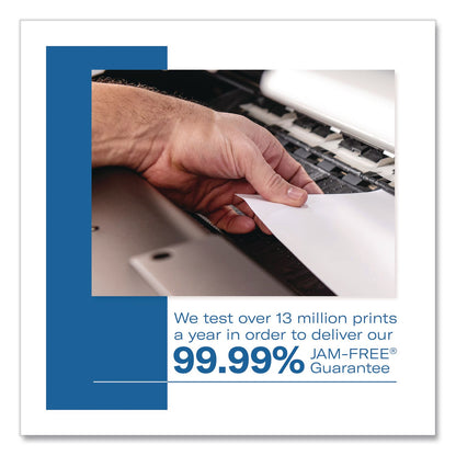 Hammermill® Premium Inkjet and Laser Printer Paper, 97 Bright, 24 lb Bond Weight, 8.5 x 11, White, 500 Sheets/Ream, 5 Reams/Carton (HAM166140CT)