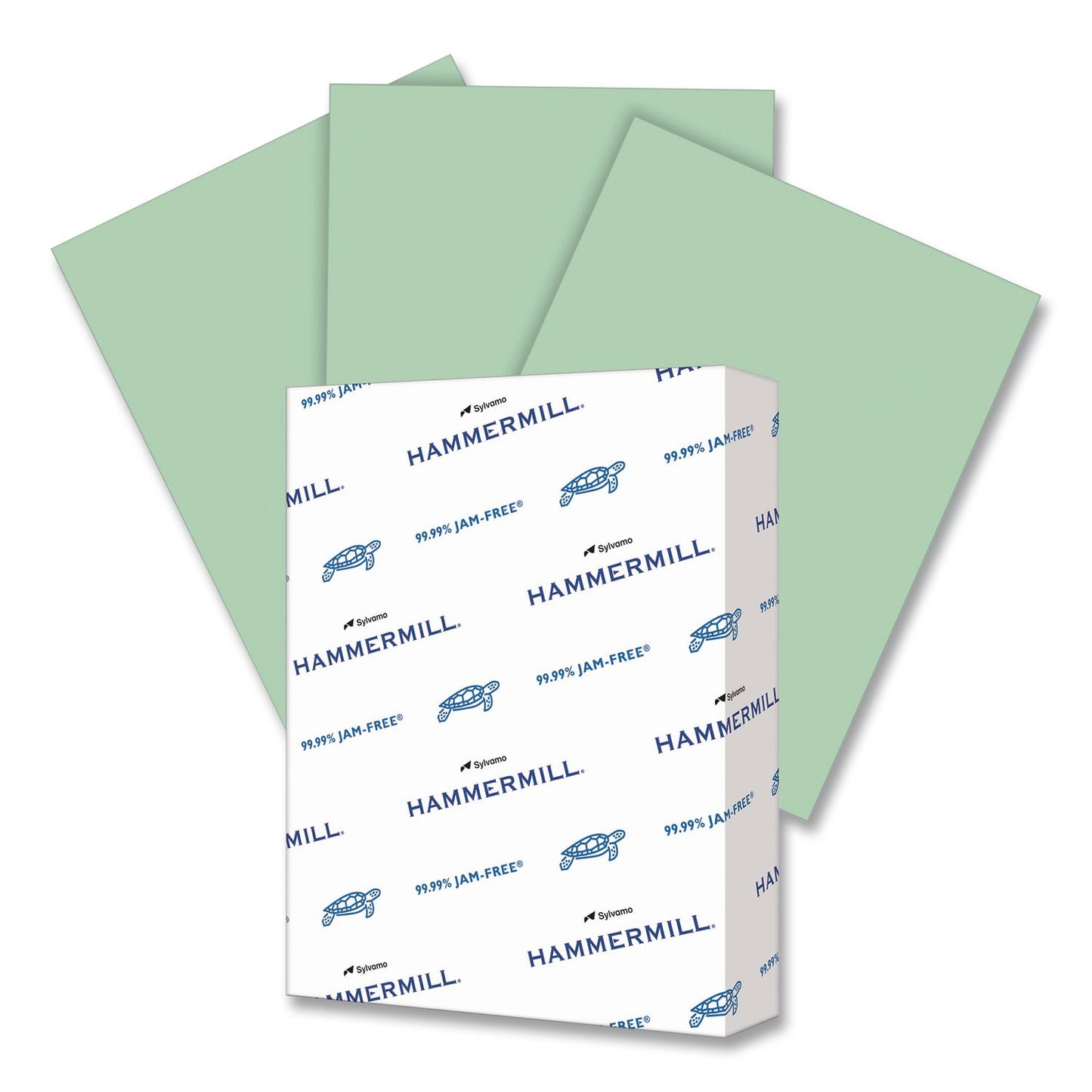 Hammermill® Colors Print Paper, 24 lb Bond Weight, 8.5 x 11, Green, 500/Ream (HAM813341)