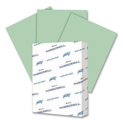 Hammermill® Colors Print Paper, 24 lb Bond Weight, 8.5 x 11, Green, 500/Ream (HAM813341)