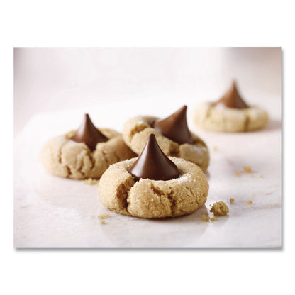 Hershey®'s KISSES Milk Chocolate Candy, Silver Foils, 60 oz Bag (HRSHEC33458)