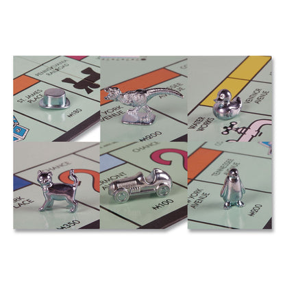 Hasbro Monopoly New Edition Classic Board Game, 2 to 8 Players, Ages 8 and Up, 117 Pieces (HSBC1009)