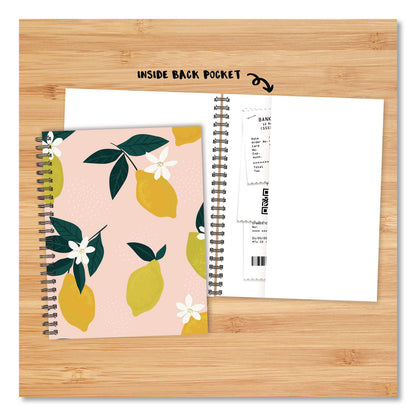 Willow Creek Press Citrus Weekly/Monthly Planner, 8.5 x 6.5, Pink/Yellow Cover, 12-Month (Jan to Dec): 2026 (WPR58503)