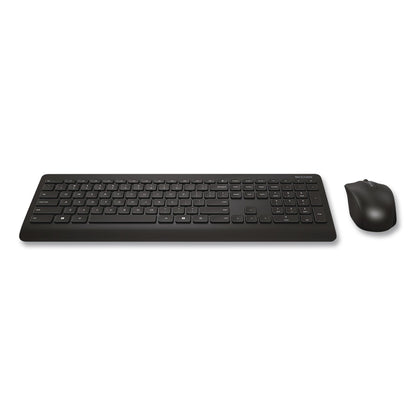 Incase Designed by Microsoft™ Wireless Desktop 900 Keyboard and Optical Mouse Combo, 2.4 GHz Frequency/30 ft Wireless Range, Black (ICAPT300001)