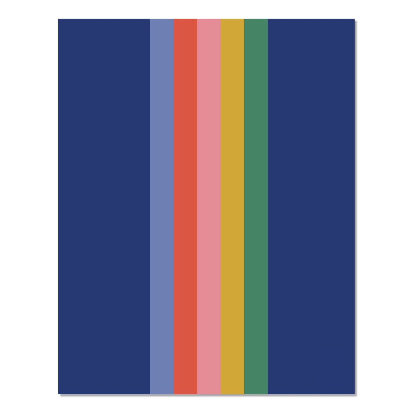 Willow Creek Press Bold Stripe Monthly Planner, 9.5 x 7.5, Multicolor Cover, 12-Month (Jan to Dec): 2026 (WPR58510)